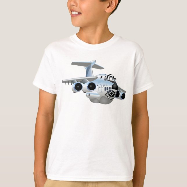 T-shirt Avion de dessin (Devant)