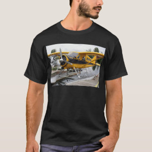 T-shirt Avion de flotteur de castor, capot de lac, Alaska,