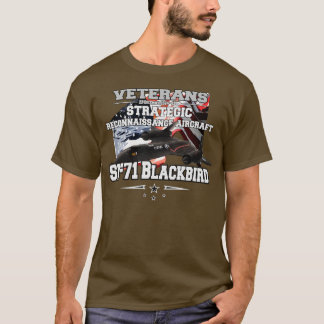 T-shirt Avion de reconnaissance stratégique SR71 Blackbird