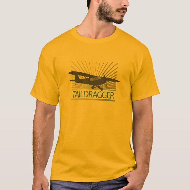 T-shirt Avion de Taildragger (Devant)