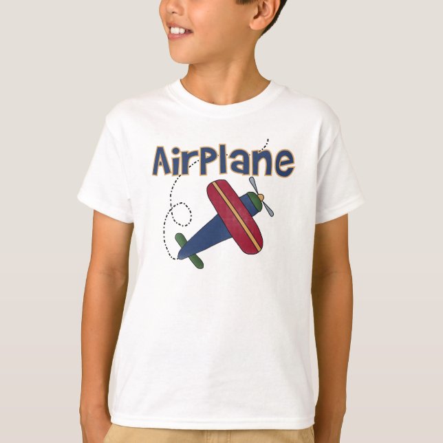 T-shirt Avion de vol d'avion (Devant)