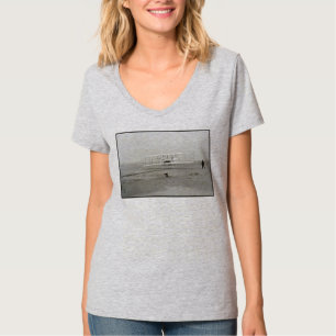 T-shirt Avion des Frères Wright Premier Vol en Avion Aviat