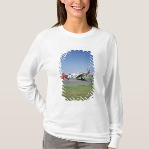 T-shirt avion P-51 C Tuskegee Red Tail au CAF Air