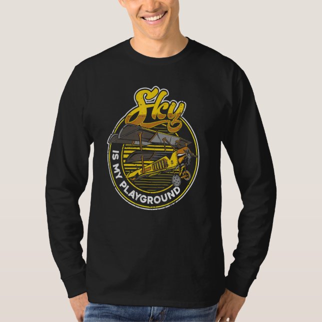 T-shirt Avion pilote Vol (Devant)
