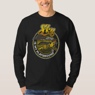 T-shirt Avion pilote Vol Premium 1