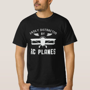 T-shirt Avion RC Aéronefs Facilement Distrait Par Les Avio