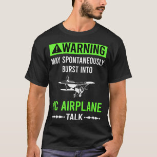 T-shirt Avion RC Avions Avion Avions Aéronef