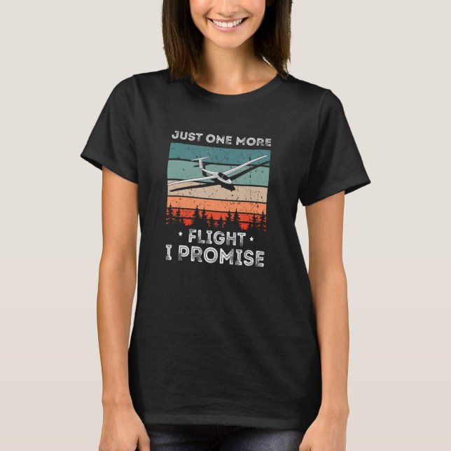 T-shirt Avion Rétro Juste Plus De Pilote De Pilote De Pilo (Devant)