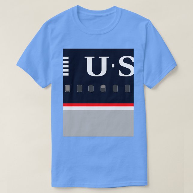 T-shirt Avion s US Airways  (Design devant)