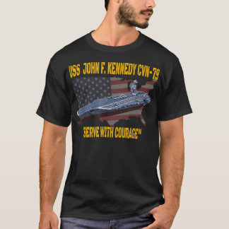 T-shirt Avion USS John F. Kennedy CVN79 Vétérinaire