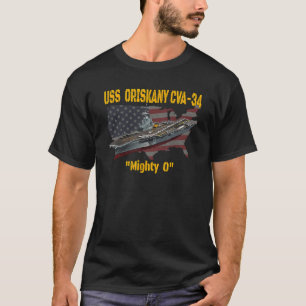 T-shirt Avion USS Oriskany CVA 34 Vétéran Jour F