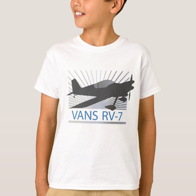 T-shirt Avion Vans RV-7 (Devant)