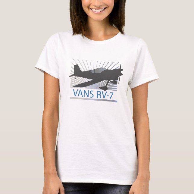 T-shirt Avion Vans RV-7 (Devant)