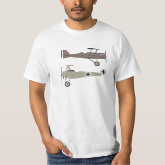 T-shirt Avions de chasse WW1 - SE5 et Fokker Dr 1