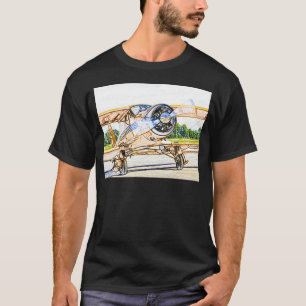 T-shirt Avions de cru de Beachcraft Staggerwing