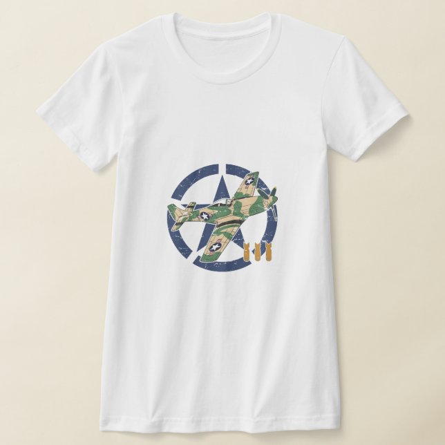 T-SHIRT AVIONS DE LA SECONDE GUERRE MONDIALE (Poser)