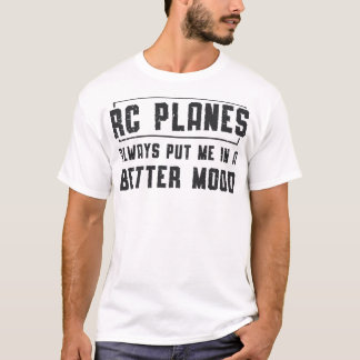 T-shirt Avions Rc Meilleure Humeur Avion Rc Avion