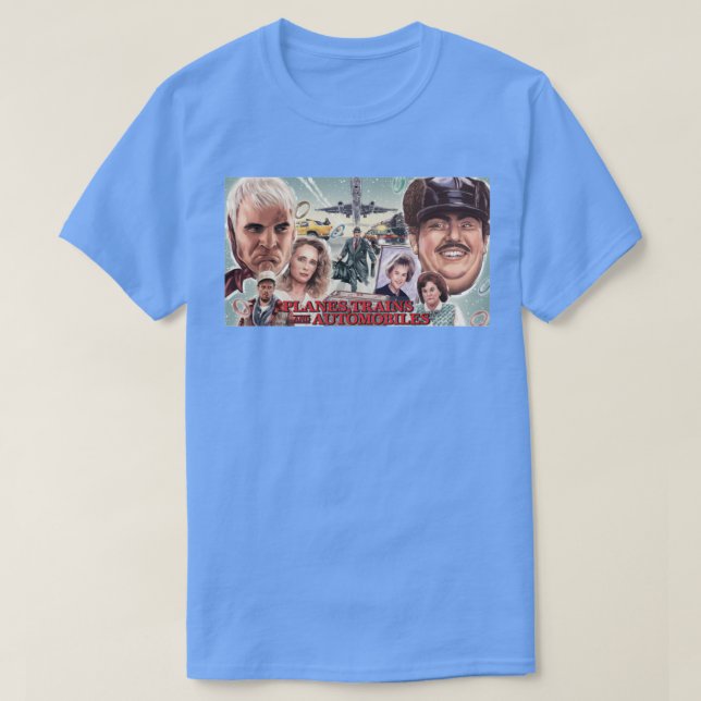 T-shirt Avions Trains Et Automobiles 3 (Design devant)