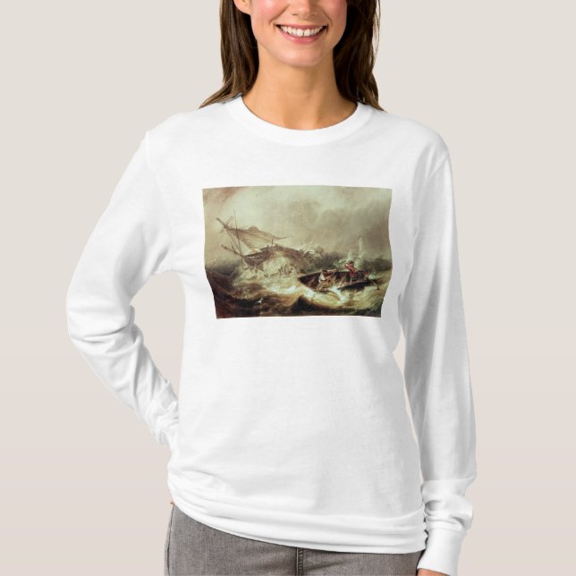 T-shirt Aviron à secourir naufragé (Devant)