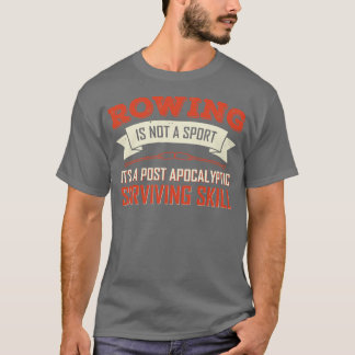 T-shirt Aviron canoë-kayak ligne bateau Kayak Kayak cadeau