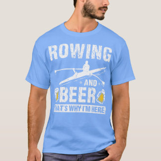 T-shirt Aviron de bière amusant