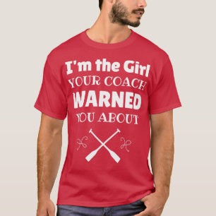 T-shirt Aviron Ix27m la fille que votre entraîneur vous a