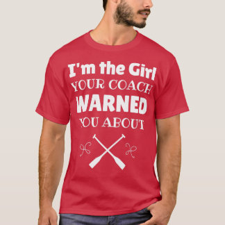 T-shirt Aviron Ix27m la fille que votre entraîneur vous a