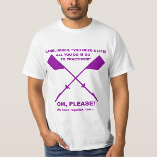 T-shirt Aviron Meme (pourpre)