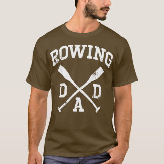 T-shirt Aviron Papa Canoë Sport Paddle