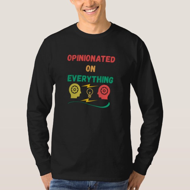 T-shirt Avis Sur Tout (Devant)
