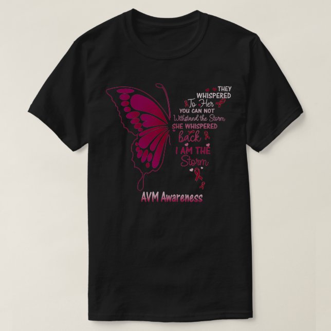 T-shirt AVM Je suis la tempête (Design devant)