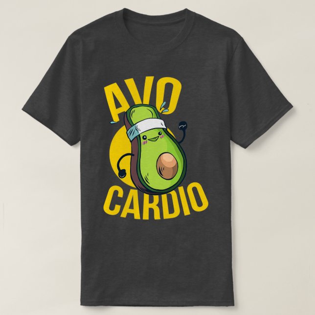 T-shirt Avo Cardio Avocado (Design devant)