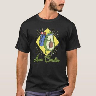 T-shirt Avo Cardio heart fitness cardio sport vegan vegeta