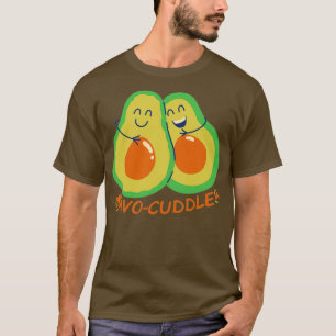 T-shirt Avo couddle drôle design végétalien