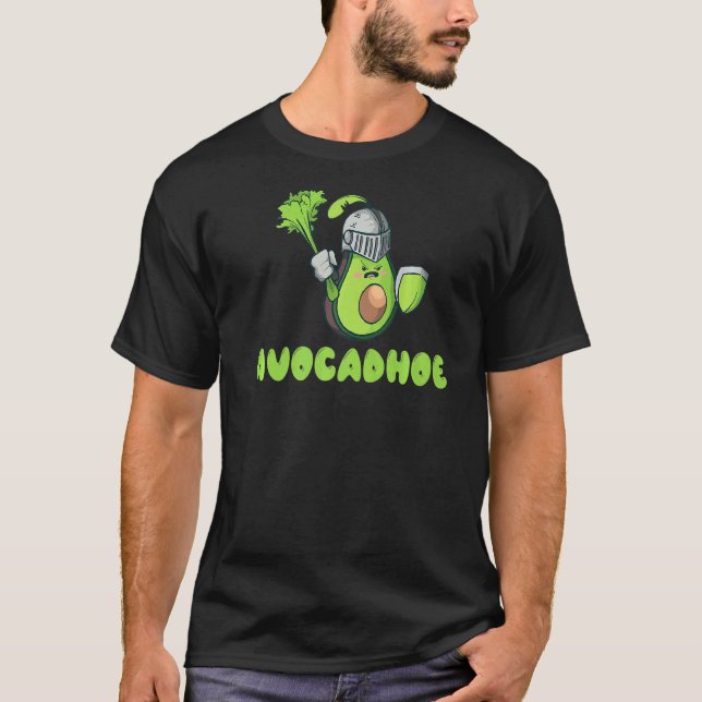 T-shirt Avocadhoe Végétalien Végétalien (Devant)