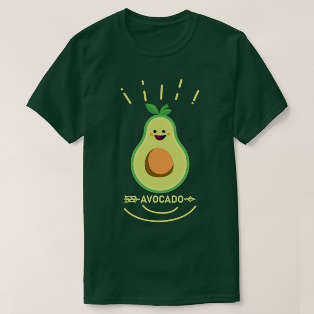 T-shirt Avocado 16 (Design devant)