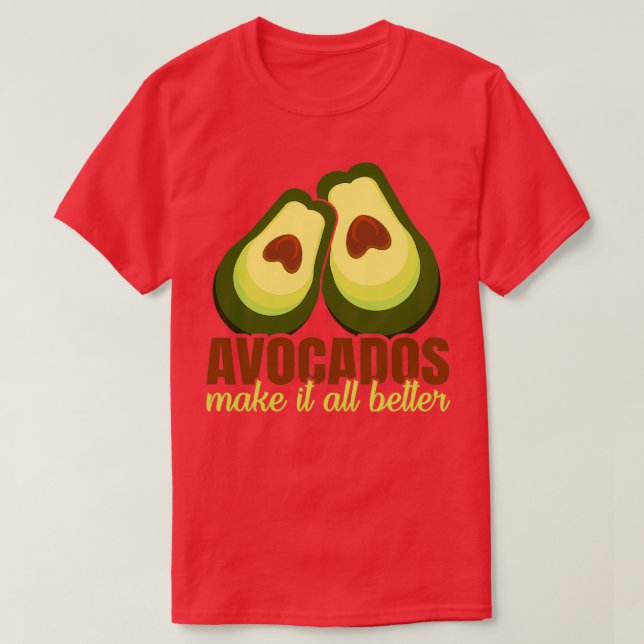 T-shirt Avocado 4 (Design devant)