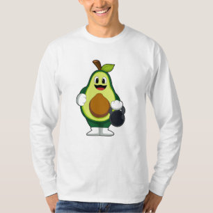 T-shirt Avocado à l'entraînement Strength avec Dumbbells