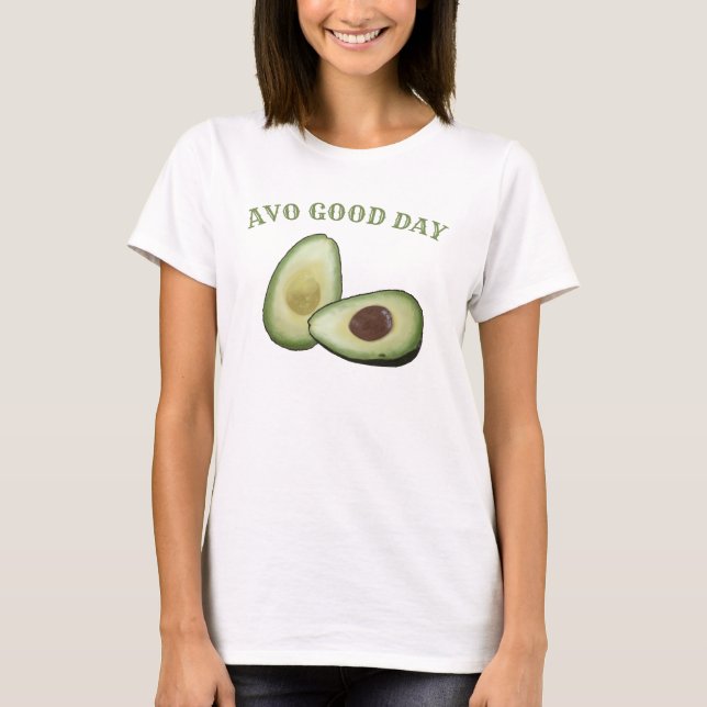 T-shirt Avocado amusant (Devant)