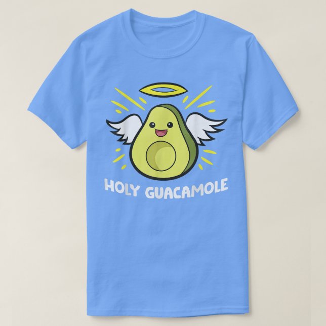 T-shirt Avocado Angel Saint-Guacamole (Design devant)