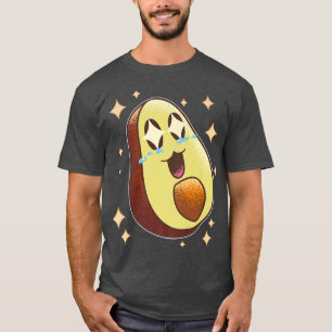 T-shirt Avocado Anime Manga Graphisme Japon mignonne Kawai