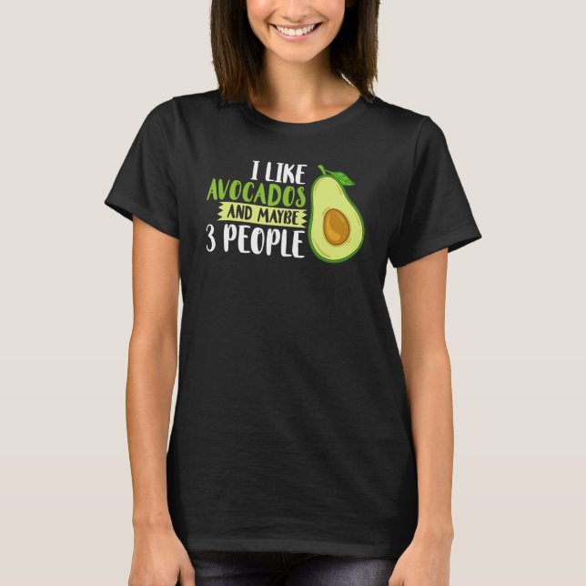 T-shirt Avocado Arbre Mexique Huile de fruits poire Plante (Devant)