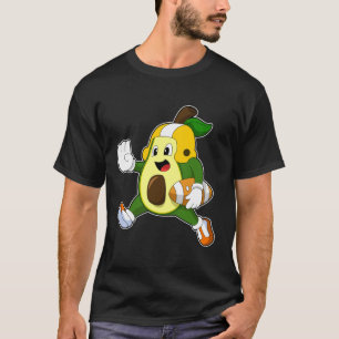 T-shirt Avocado au football
