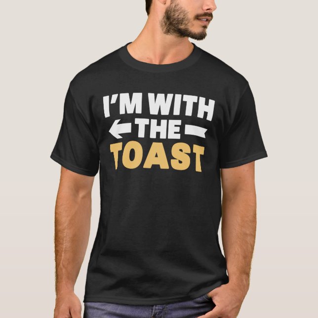 T-shirt Avocado Avec Toast Correspondant Costume Halloween (Devant)