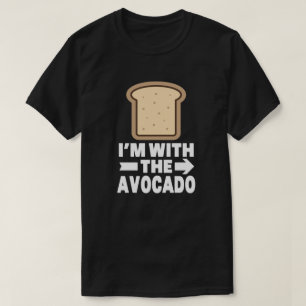 T-shirt Avocado Avec Toast Correspondant Costume Halloween