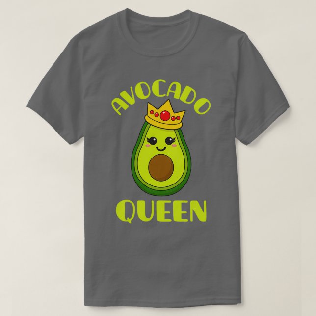 T-shirt Avocado Avocado Queen (Design devant)