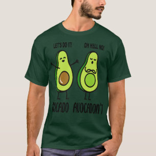 T-shirt Avocado Avocadont Drôle Pour Les Amateurs D'Avocad
