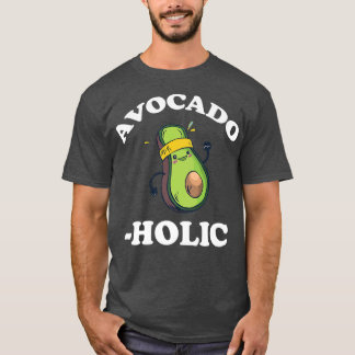 T-shirt Avocado Avocat Oiseau Bio Frais Avocado Holic