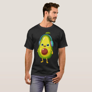 T-shirt Avocado Beats | Design de DJ Avocat Mignon