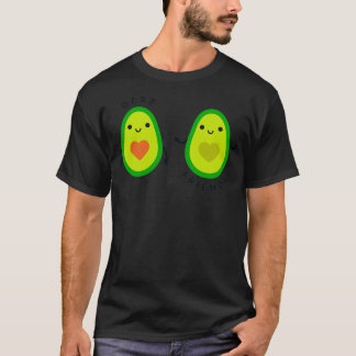 T-shirt avocado best friends